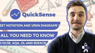 Set notation and Venn diagrams 2 | GCSE & IGCSE Maths | AQA, Edexcel, CIE, OCR and O Levels