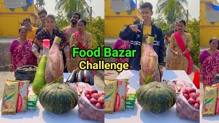 Food Bazar Funny Challenge Challenge Video