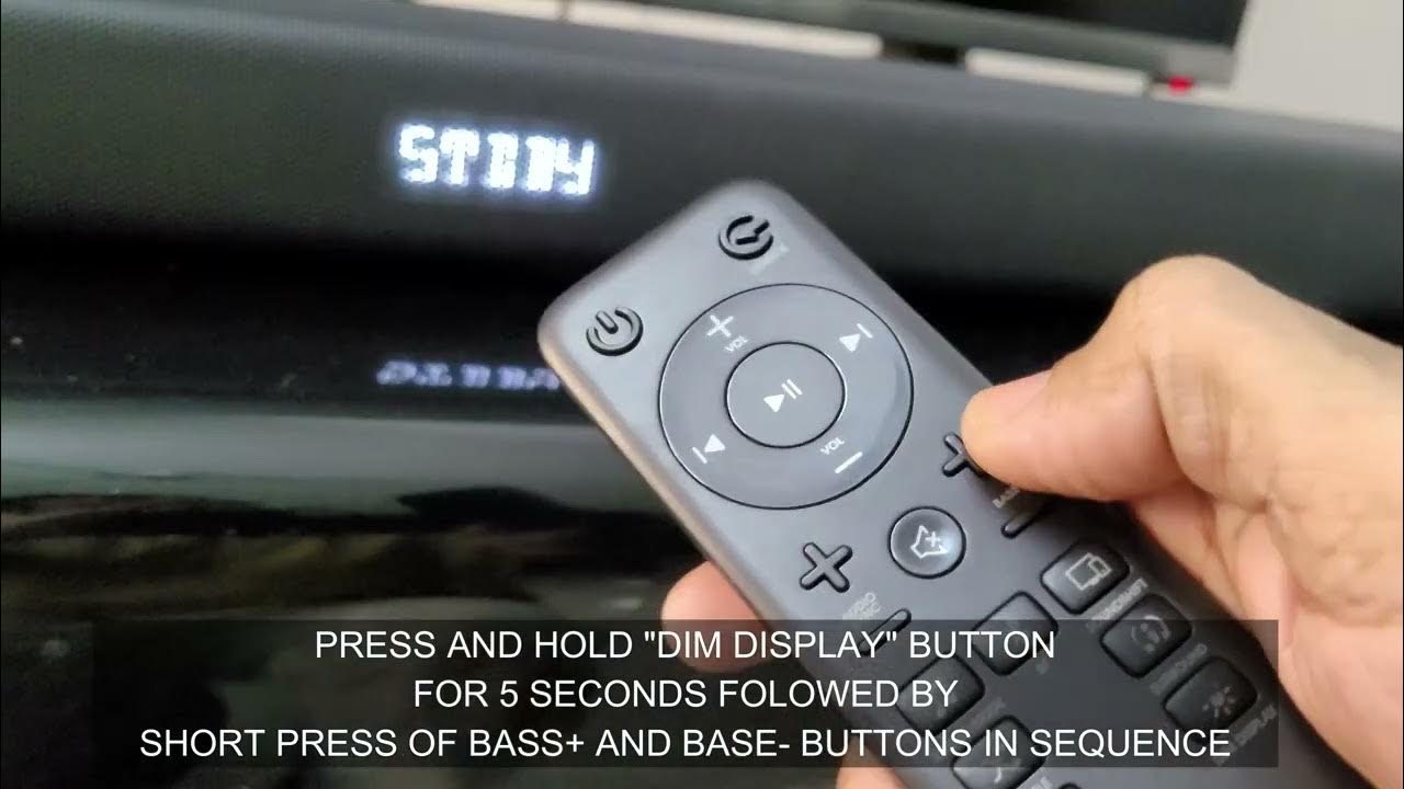 JBL Soundbar How to Pair Subwoofer (Bar 2.1) YouTube