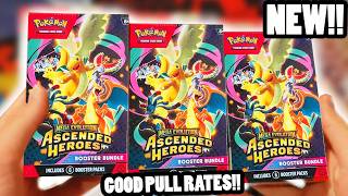 Opening NEW Pokemon Ascended Heroes Booster Bundles!!