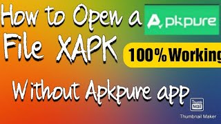 How To Open a Xapk(Apkpure) File Without Apkpure Application screenshot 5