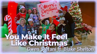 Gwen Stefani - You Make It Feel Like Christmas ft. Blake Shelton l Chakaboom fitness choreography