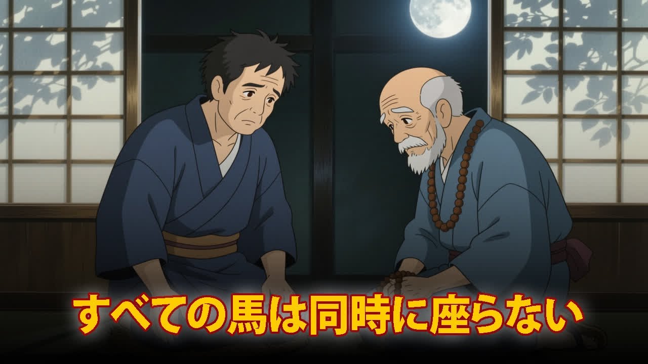 悩み続ける男が賢者に教わった、百頭の馬が語る人生の真実