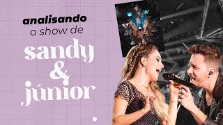 ANALISANDO SANDY &amp; JUNIOR: NOSSA HISTÓRIA AO VIVO - DVD, react &amp; mais