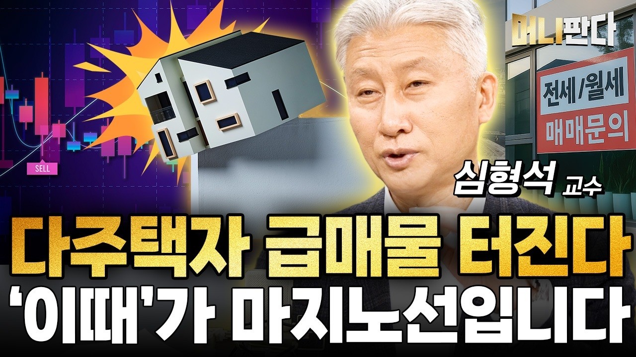 서울 부동산 ‘패닉셀’ 쓰나미... 지금 사야 할까? 더 기다릴까? (심형석 교수 1부)