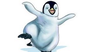 How to draw Mumble from Happy Feet