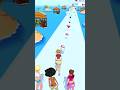 Makeover Run Mobile Game #shorts #rungames #makeupgames