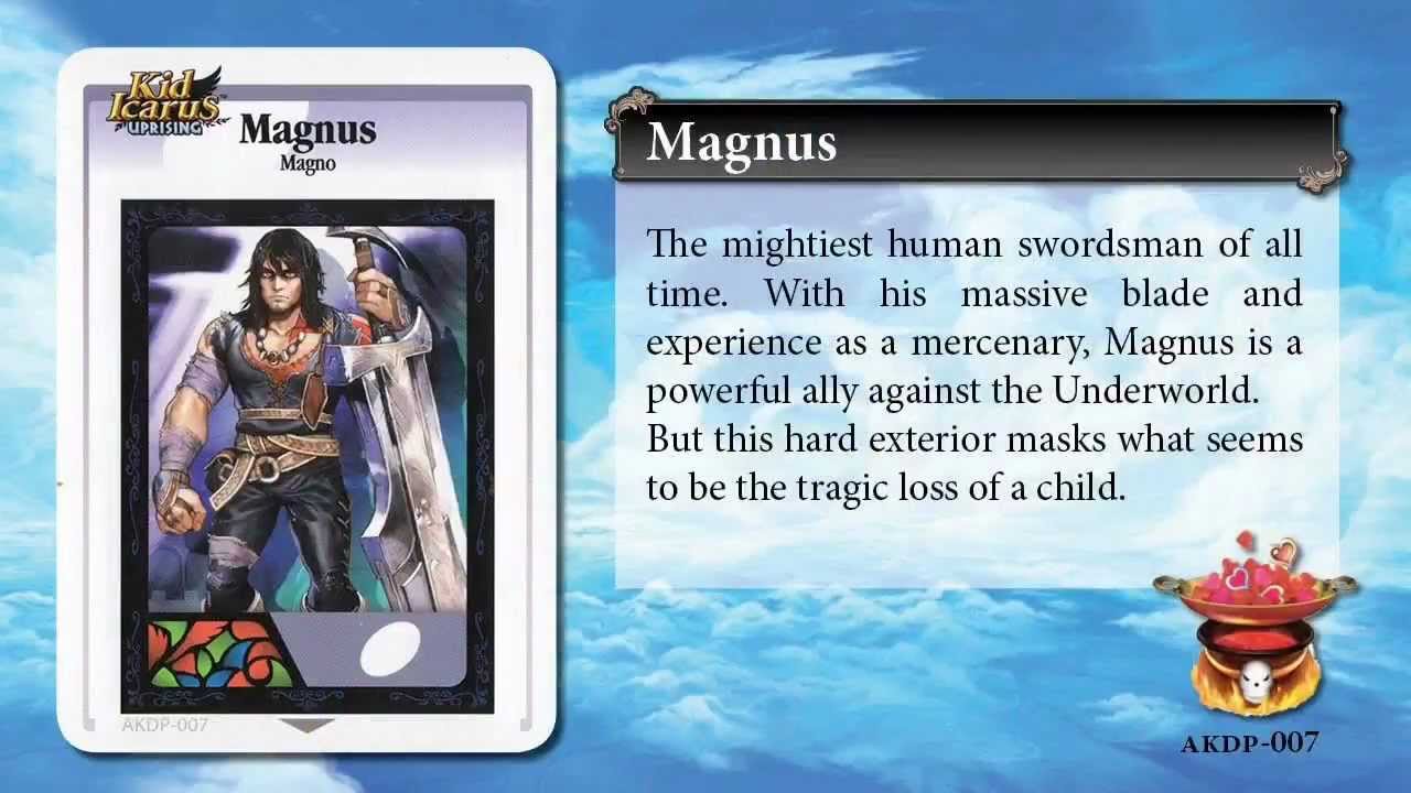 Kid Icarus Uprising AR Cards - YouTube