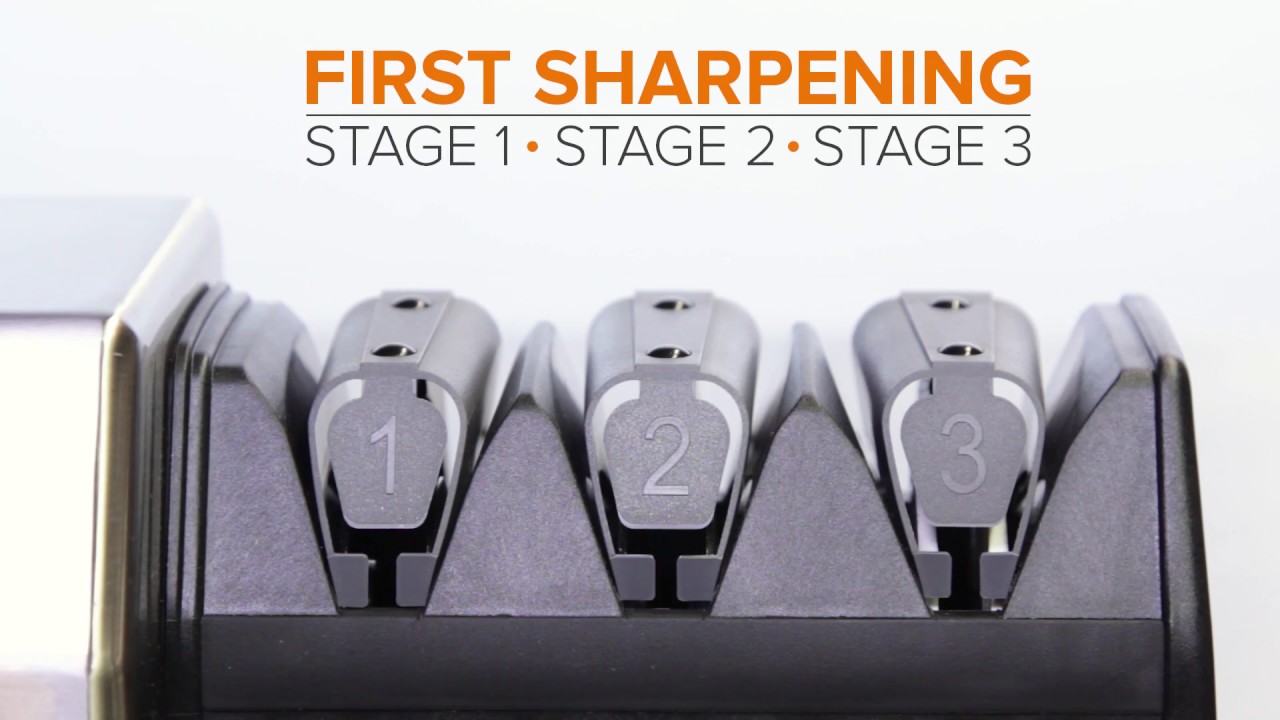 2 Stage Electric Knife Sharpener - WebstaurantStore