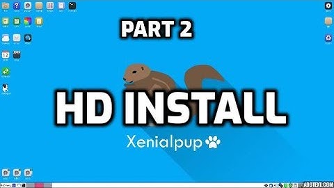 32bit Puppylinux HD install Part 2