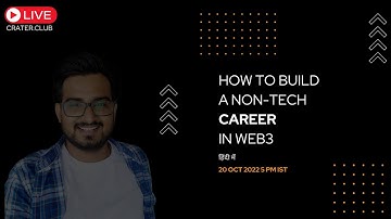 How to Build a Non-Tech Career in Web3 - discussion - हिंदी मे