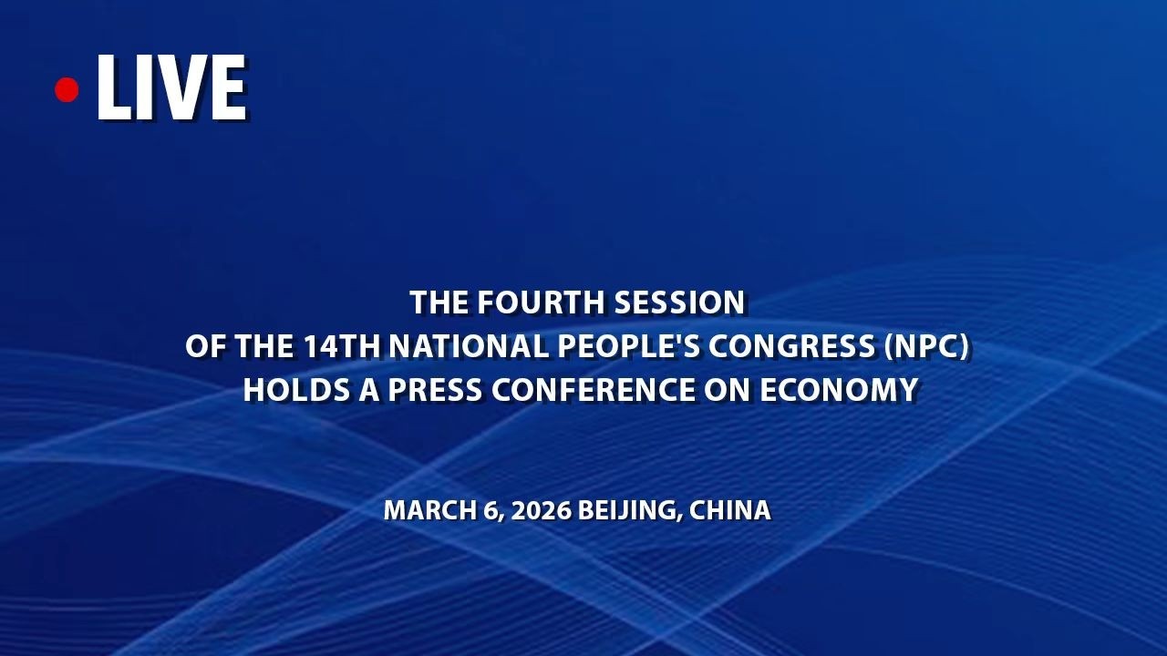 LIVE: The 4th Session of the 14th NPC Holds A Press Conference on Economy