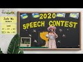 2020 1 SPEECH CONTEST Final Reindeer Judy Wu