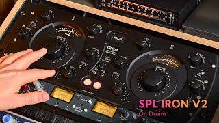 Smooth Tube Compression on Drums | SPL IRON v2 Audio Demos