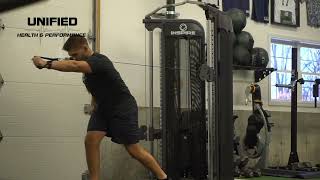 Step Through Rotational Cable Press