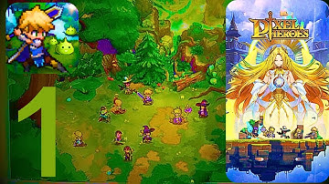 Pixel Heroes: Tales of Emond - Gameplay Walkthrough Part 1 - Tutorial (iOS, Android)