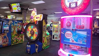 Arcade Tour Chuck e Cheeses San Bernardino CA