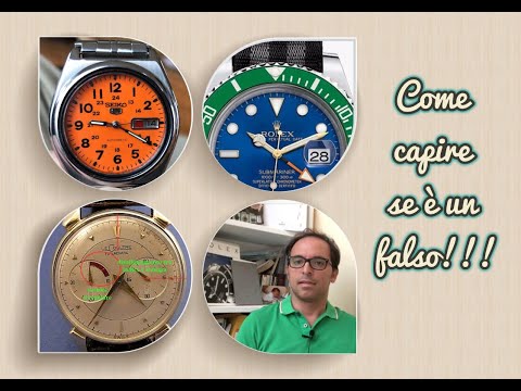 Video: Come Distinguere Un Orologio Da Polso Originale Da Un Falso?