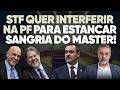 🚨 Desesperados, ministros do STF querem interferir na PF para encerrar caso Master!