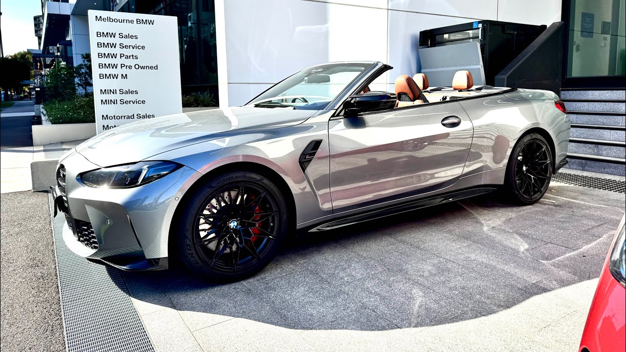 2024 BMW M4 Competition LCI Convertible- Interior -Exterior - sound