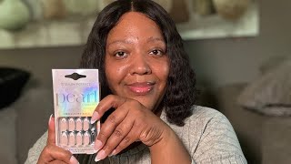SALON PERFECT PEARL COLLECTION PRESS ON NAILS | LIFE OF VIVI #pressonnails  #pressonnailset