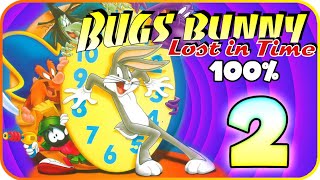 Bugs Bunny: Lost in Time Walkthrough Part 2 (PS1) 100% Pirate Years + Boss