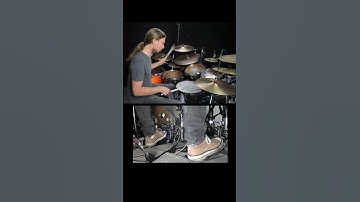 Right hand lead Fills abgewechselt mit Paradiddle Grooves! #shorts