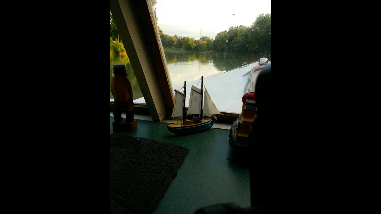 Floating around the Thames River in Chatham-Kent.