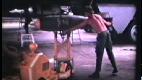 Linebacker II, Vietnam War Combat,  B52s being loaded.