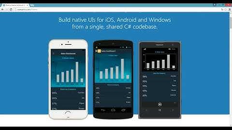 Xamarin.Forms desenvolvimento Android/Windows Phone
