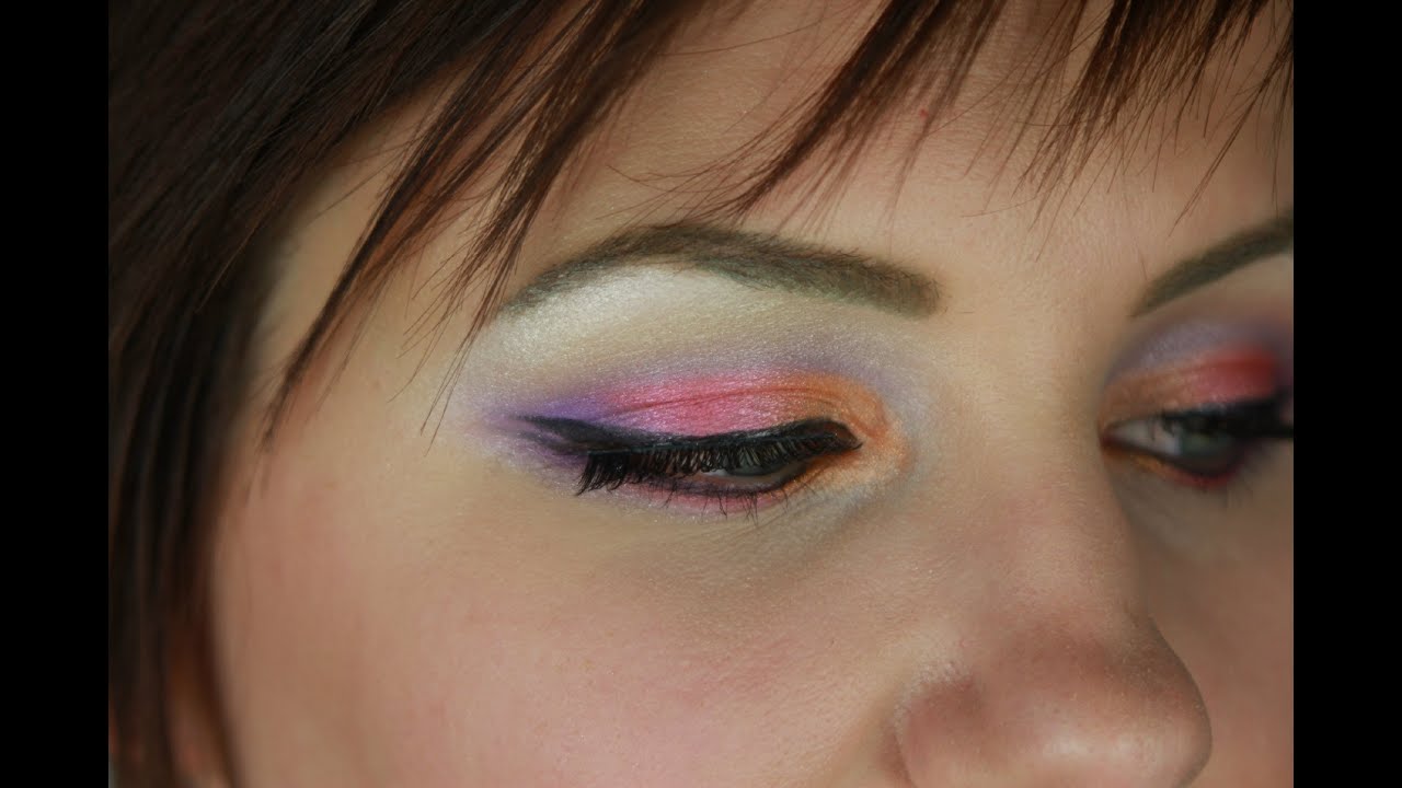 Get Ready With Me: Bright Pink, Orange, & Purple Eyes!