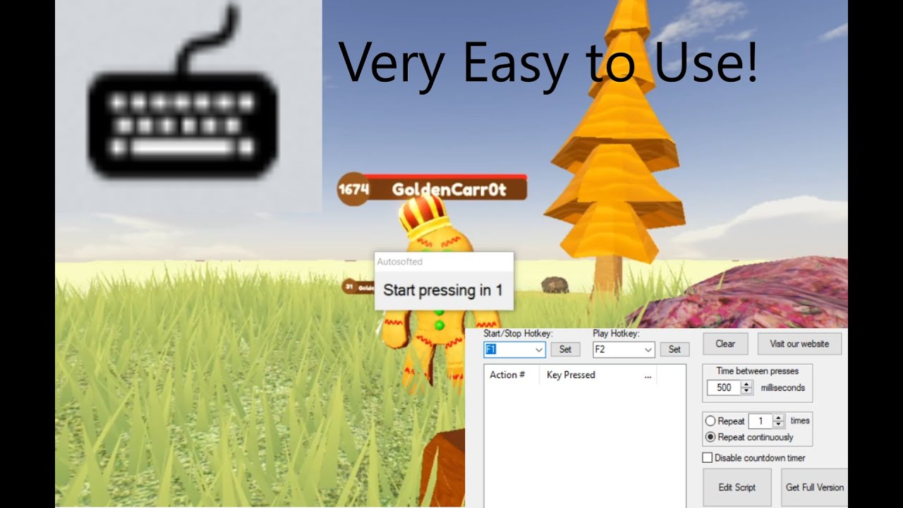 How to Use a Auto Keyboard Presser for Roblox