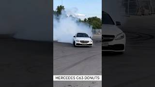 C63 AMG BURNING RUBBER #c63 #c63amg #v8 #c63s #amg #drift #fypシ #fyp #mercedes #mercedesamg #donuts