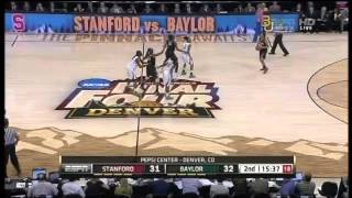 2012 NCAA Women's Basketball Championship. Semifinal. Stanford vs. Baylor