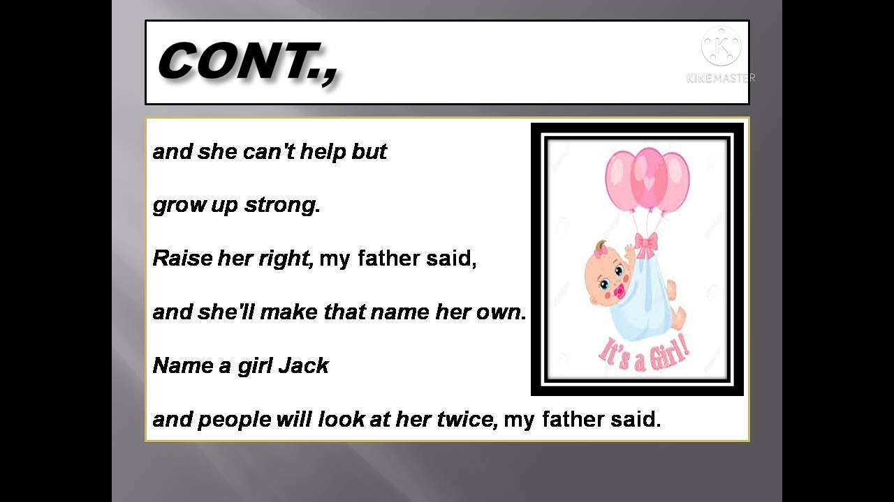 A Girl Named Jack by Jacqueline Woodson YouTube