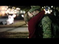 Military Homecoming | Marine Reunites with Wife and Kids |