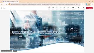 RELIANCE SUPPLIERFIRST PORTAL TRAINING DATE 11 11 2024 screenshot 5