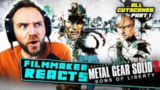 Filmmaker Reacts to Metal Gear Solid 2 | [ALL CUTSCENES - Part 1] | Sons of Liberty! screenshot 3
