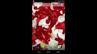 Rose petals Live Wallpaper screenshot 5