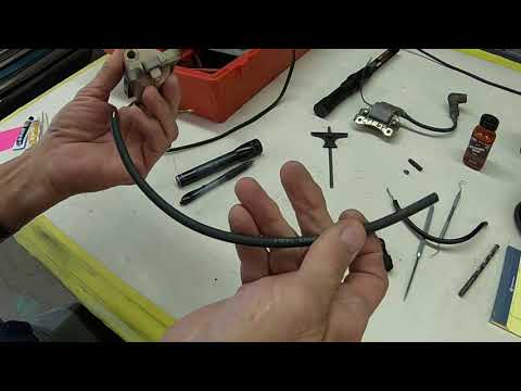 73 TC125 Suzuki coil wire repair