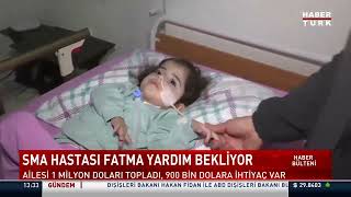 Fatma Betül'ümüz Habertürk TV'de. #sma #bebek #annebebek #yenidoğan #hasta #yardım #hayırsever