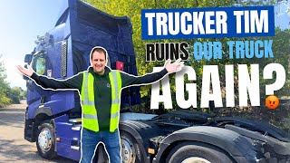 Trucker Tim Ruins Our Truck AGAIN?! | The BIG Truck Giveaway Episode 4