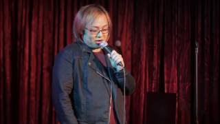 Robin Tran discusses being a stereotype, online dating, and pornography at The Steve Allen Theater