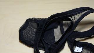 Underwear for men - Black Bulging Net Bikini