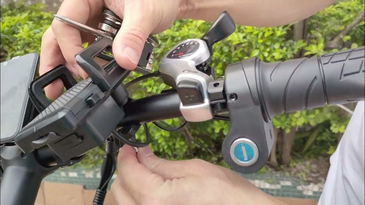 How to assemble S1 2000W Ebike YouTube