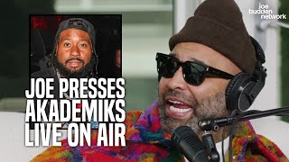 Download Lagu Joe Budden PRESSES Akademiks Live On Air For Not Defending Him Against Adin Ross MP3