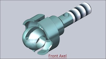 Front Axel (Solid Edge Tutorial)