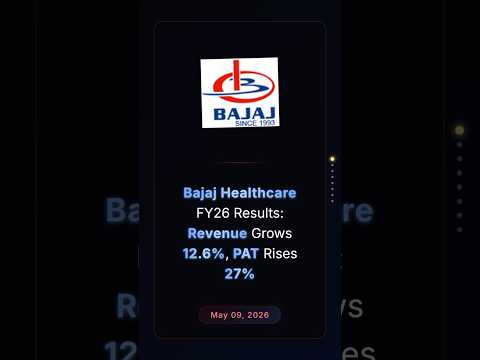 Bajaj Healthcare FY26 Results: Revenue Grows 12.6%, PAT Rises 27% #q4fy26results #q4fy26 #q4results