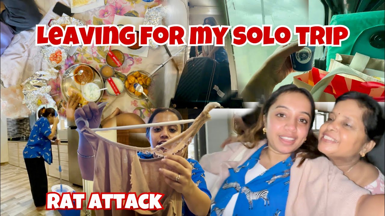 Leaving for my solo trip😱