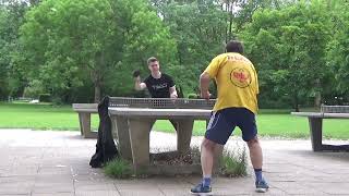 stoni 6 vs Koller MTV Stadeln Steinplatte Stadtpark Fuerth 20240523 Table Tennis